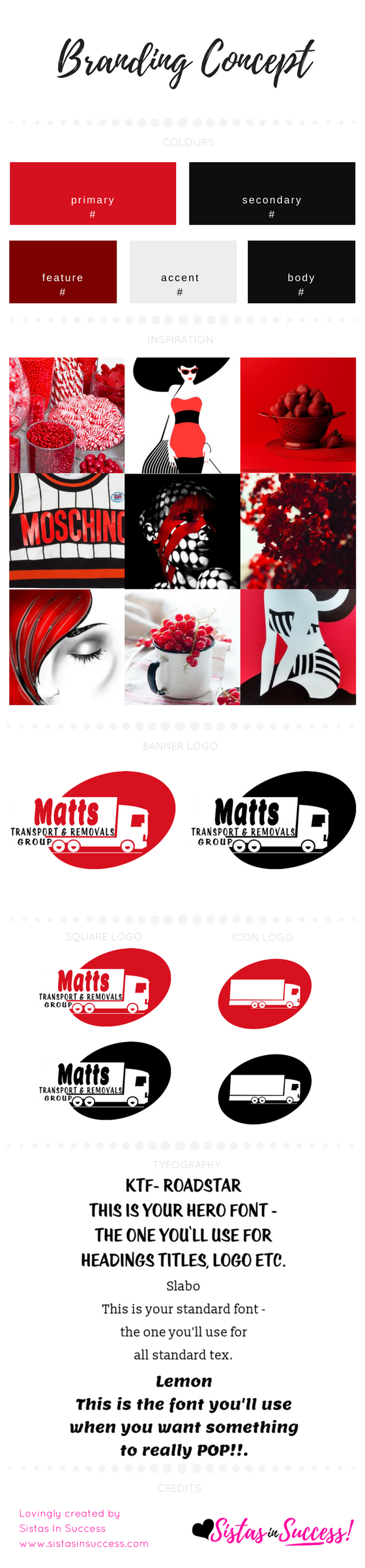 Matts Transport & Removal Group Branding Concept R2