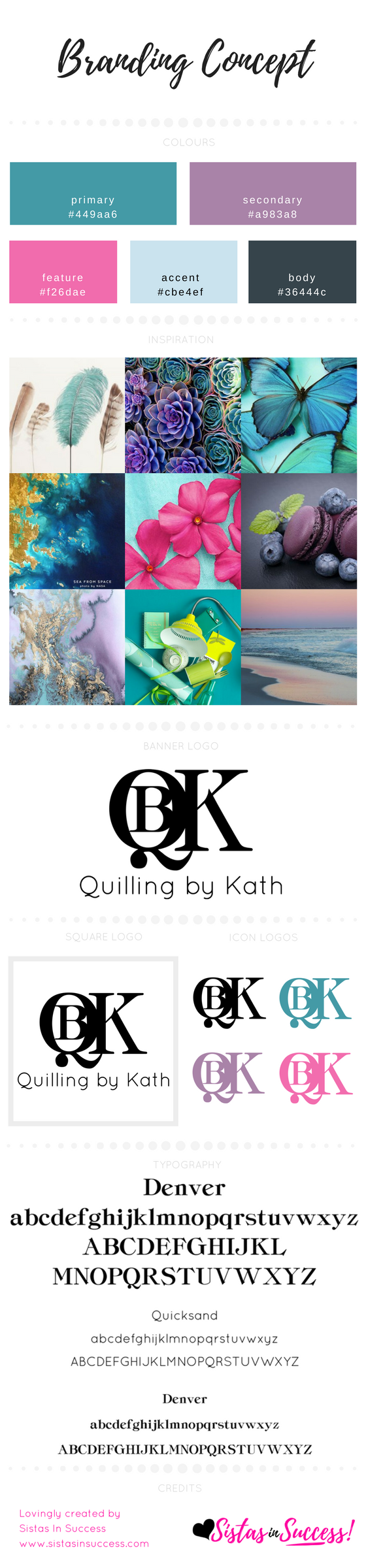 Quilling By Kath Branding Concept V2
